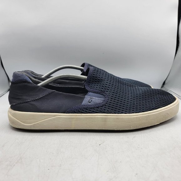 Olukai Lae Ahi Mens 13 Blue Slip On Sneakers Shoes Casual Walking 10443-TFTF main image 10